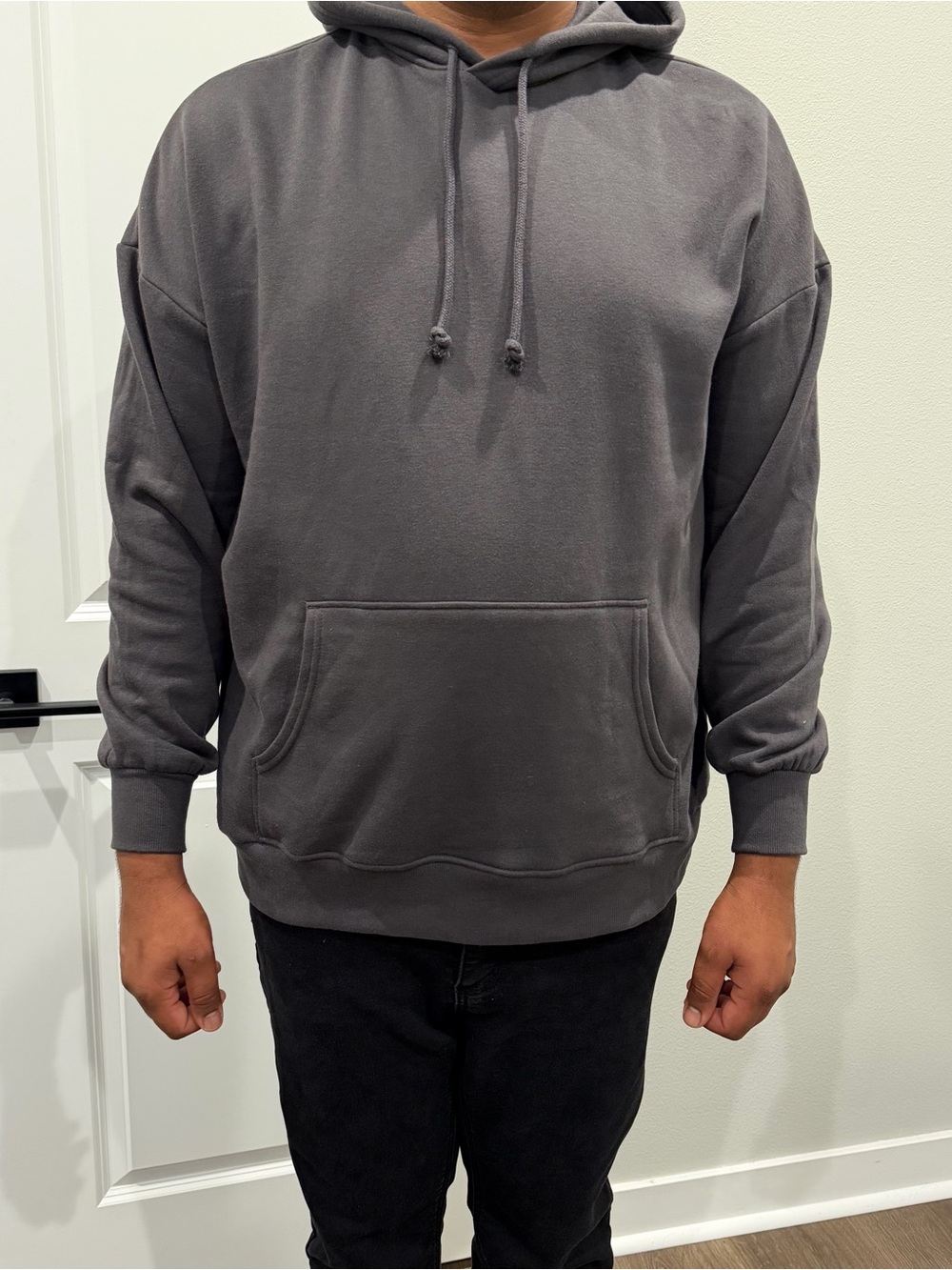 DIVIDED  Gray Pullover Hoodie XL Oversized Casual Sweatshirt